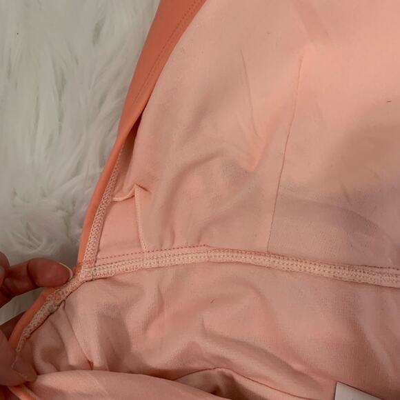 New Cupshe Havana Tropical Plunge Halter Ruched One Piece Swimsuit - Picture 7 of 11